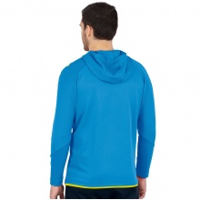 JAKO Tracksuit Challenge with Hood (Jacket and Trousers) Light Blue/Dark Blue Men