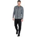 JAKO Tracksuit Challenge with Hood (Jacket and Trousers) Dark Grey/Black Men