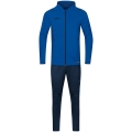 JAKO Tracksuit Challenge with Hood (Jacket and Trousers) royal/dark blue Boys