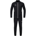 JAKO Polyester Challenge Training Suit (Jacket and Trousers) black/white Boys