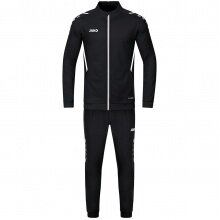 JAKO Polyester Challenge Training Suit (Jacket and Trousers) black/white Boys