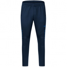 JAKO Training Pants Challenge (Double-Stretch-Knit, breathable, high wearing comfort) long dark blue/royal Children