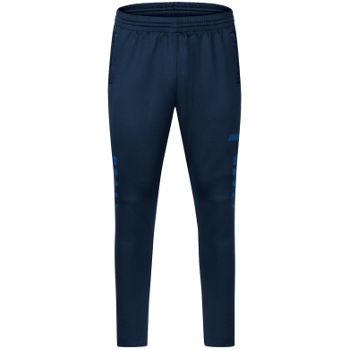 JAKO Training Pants Challenge (Double-Stretch-Knit, breathable, high wearing comfort) long dark blue/royal Children