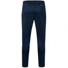 JAKO Training Pants Challenge (Double-Stretch-Knit, breathable, high wearing comfort) long dark blue/royal Children