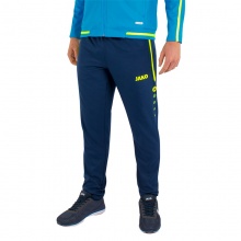 JAKO Training Pants Striker 2.0 Teamline long dark blue/neon yellow Men