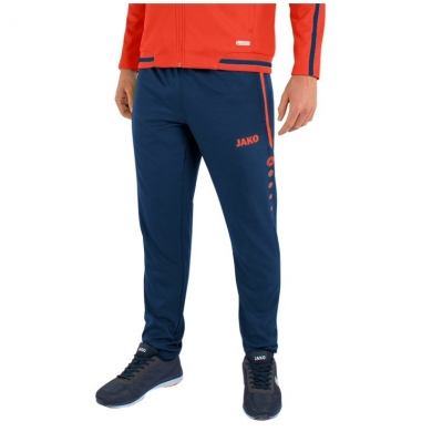 JAKO Training Pants Striker 2.0 Teamline long navy/orange Men