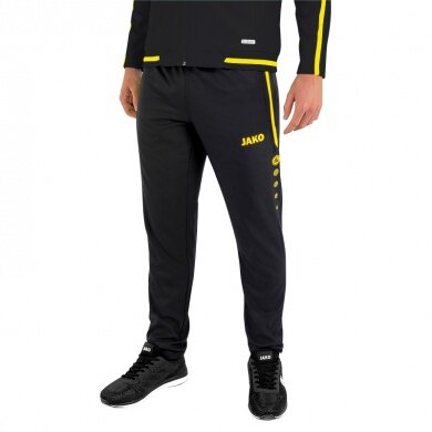 JAKO Training Pants Striker 2.0 Teamline long black/neon yellow Men