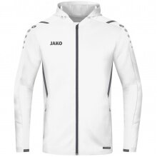 JAKO Training Jacket Challenge with Hood White Boys