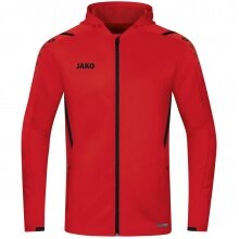 JAKO Training Jacket Challenge with Hood red Boys