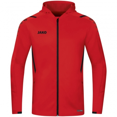 JAKO Training Jacket Challenge with Hood red Boys