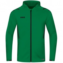 JAKO Training Jacket Challenge with Hood Green Boys