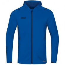 JAKO Training Jacket Challenge with Hood Royal Blue Boys