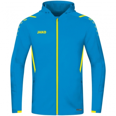 JAKO Training Jacket Challenge with Hood Light Blue Boys