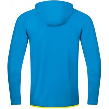 JAKO Training Jacket Challenge with Hood Light Blue Boys