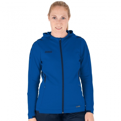 JAKO Training Jacket Challenge with Hood Royal Blue Women