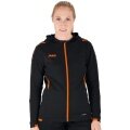 JAKO Training Jacket Challenge with Hood Black/Orange Women