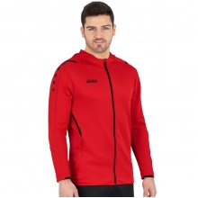 JAKO Training Jacket Challenge with Hood red/black