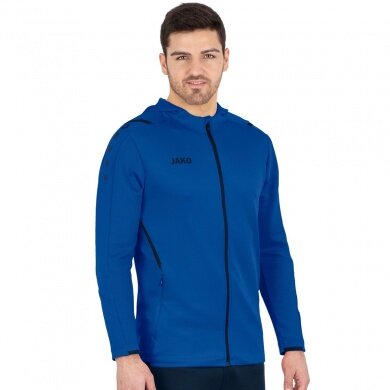 JAKO Training Jacket Challenge with Hood Royal Blue Men