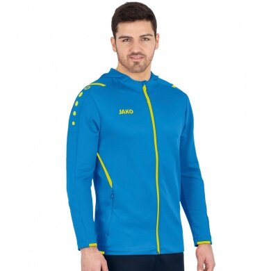 JAKO Training Jacket Challenge with Hood Light Blue Men