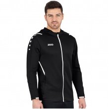 JAKO Training Jacket Challenge with Hood Black/White Men