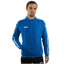 JAKO Training Jacket Striker 2.0 (100% Shiny-Polyester-Tricot) blue/white Men