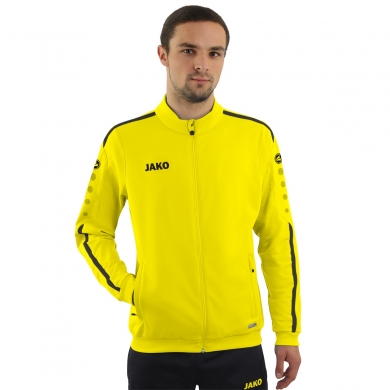 JAKO Training Jacket Striker 2.0 (100% Shiny-Polyester-Tricot) neon yellow/black Men