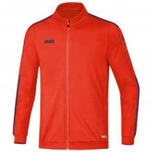 JAKO Training Jacket Striker 2.0 (100% Shiny-Polyester-Tricot) orange/navy Kids