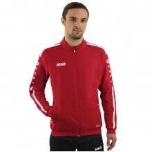 JAKO Training Jacket Striker 2.0 (100% Shiny Polyester Tricot) red/white Men