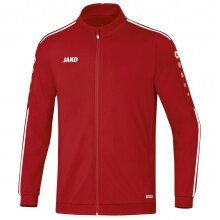 JAKO Training Jacket Striker 2.0 (100% Shiny Polyester Tricot) red/white Kids