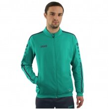 JAKO Training Jacket Striker 2.0 (100% Shiny-Polyester-Tricot) turquoise/anthracite Men