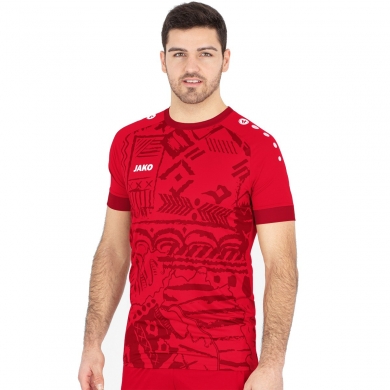 JAKO Sport T-shirt (Jersey) Tropicana red Men