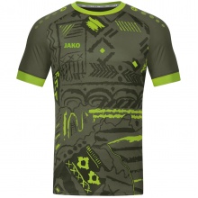 JAKO Sport T-shirt (Jersey) Tropicana khaki/neon green Boys