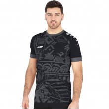 JAKO Sport T-shirt (Jersey) Tropicana black/anthracite Men