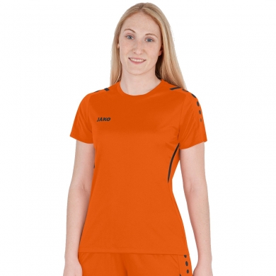 JAKO Sport T-shirt (Jersey) Challenge orange Women