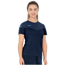 JAKO Sport-Shirt Champ 2.0 (100% Polyester) navy blue/light blue Women