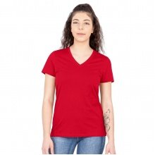 JAKO Leisure Shirt Organic (Organic Cotton) Red Women