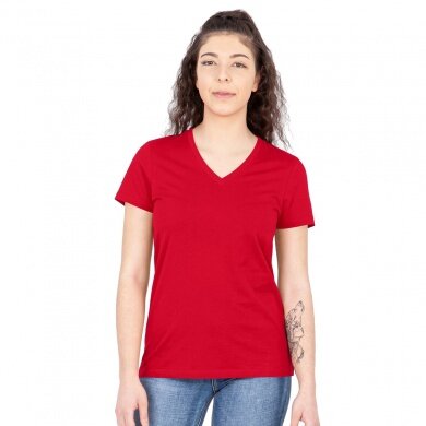 JAKO Leisure Shirt Organic (Organic Cotton) Red Women