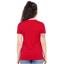 JAKO Leisure Shirt Organic (Organic Cotton) Red Women