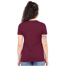 JAKO Leisure Shirt Organic (Organic Cotton) Burgundy Women