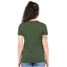 JAKO Leisure Shirt Organic (Organic Cotton) Olive Green Women