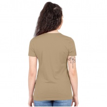 JAKO Leisure Shirt Organic (Organic Cotton) Sand Brown Women