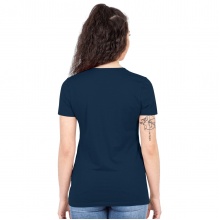 JAKO Leisure Shirt Organic (Organic Cotton) Navy Blue Women