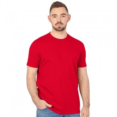 JAKO Leisure Tshirt Organic (Organic Cotton) Red Men