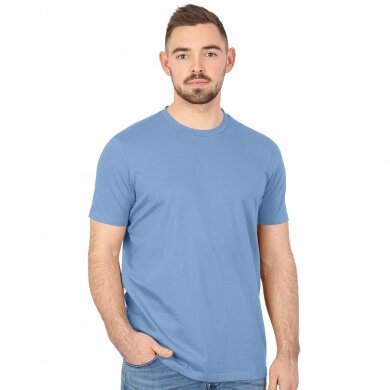 JAKO Leisure Tshirt Organic (Organic Cotton) Ice Blue Men