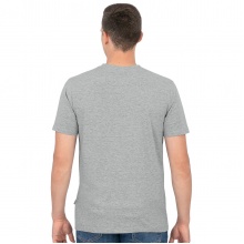 JAKO Leisure Tshirt Organic (Organic Cotton) light grey mottled Men