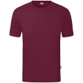 JAKO Leisure Tshirt Organic (Organic Cotton) Burgundy Boys