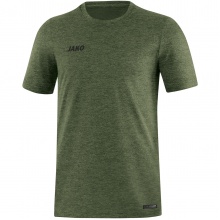 JAKO Sport/Leisure Tshirt Premium Basics (Polyester-Stretch-Jersey) khaki/green mottled Men