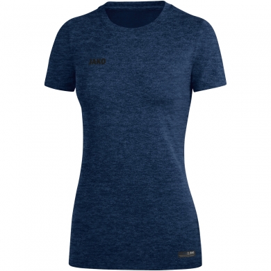 JAKO Sport/Leisure Shirt Premium Basics (Polyester-Stretch-Jersey) dark blue mottled Women