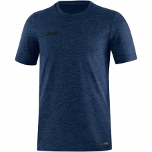 JAKO Sport/Leisure Tshirt Premium Basics (Polyester-Stretch-Jersey) dark blue mottled Men