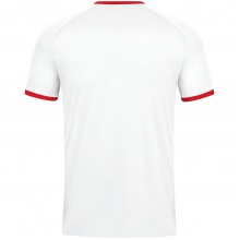 JAKO Sport T-shirt Jersey Primera Short Sleeve (simple design, Polyester Interlock) white/red Children